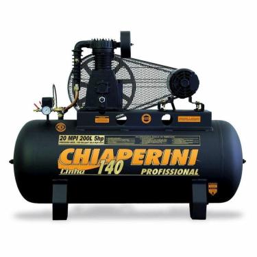 Imagem de Compressor De Ar Média Pressão Monofásico 220V Ip20 5Hp 200L 026070 Chiaperini