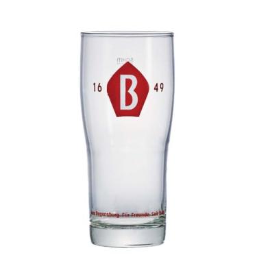 Imagem de Ruvolo, Copo de Vidro Colecionável B 1649, Copo para Cerveja 360ml