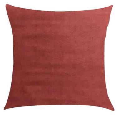 Imagem de Capa de Almofada Impermeável Acqua Linea Sapucaia Marsala 45x45cm - Su
