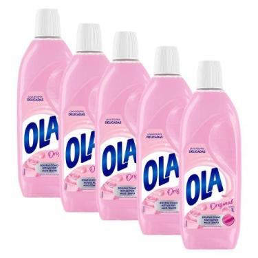 Imagem de Kit com 5 Lava Roupas Ola Original 1L Cada