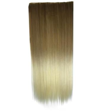 Imagem de Aplique Tic Tac de Cabelo Orgânico 70cm 150g – Textura Natural Similar ao Cabelo Humano (28T613_LISO)