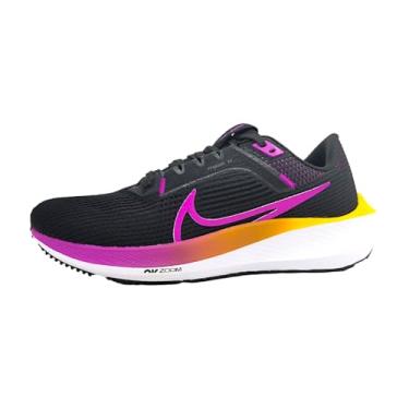 Imagem de Nike Tênis de corrida feminino, Preto hipervioleta laser laranja branco, 40