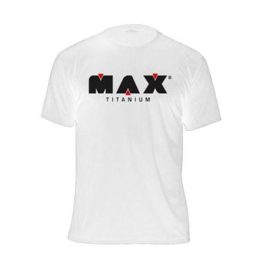 Imagem de Camiseta Branca Max Titanium - Tamanho: M