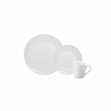 Imagem de Serviço de 18 Peças com Caneca em Porcelana, Modelo Izabel com Saliência nas Extremidades, Porcelana Schmidt