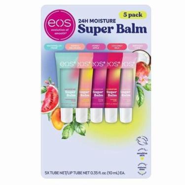 Imagem de Eos Kit Lip Balm Bisnaga - Hidratante Labial - 5 unidades