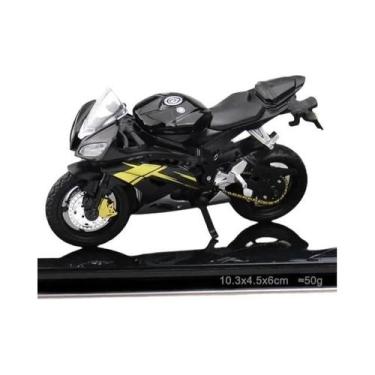 Imagem de Modelo De Motocicleta Ninja Hx816 H2R Em Escala 1:18, Brinquedo De Met