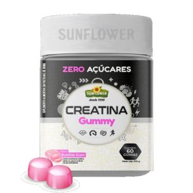 Imagem de Creatina gummy 60 gomas - sunflower, BUBBLE GUM