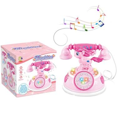 Imagem de Piano Telefone Musical Infantil com Boneca Sons e Luzes