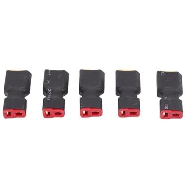 Imagem de SPYMINNPOO 5pcs T Plugue para o Adaptador XT60, Conector de Conversão de Bateria do PC RC, Conexão Apertada para Os Carregadores ESC e Dispositivos RC