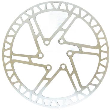 Imagem de Disco de Freio Nero 160mm Inox Bike Mtb Speed 6 Parafusos Absolute