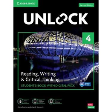 Imagem de Livro - Unlock 4 - Reading, Writing And Critical Thinking Sb With Digi