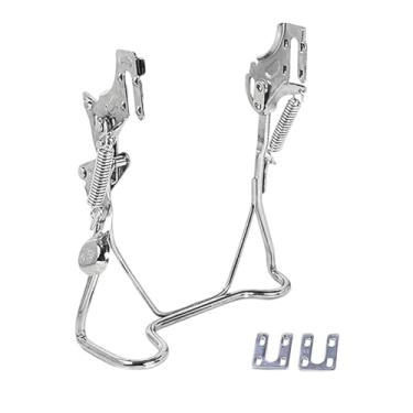 Imagem de oshhni Suporte de bicicleta elétrica, suporte de estacionamento, substituição de design retrô, suprimentos de ferro, de pé duplo, central para ciclismo, Abertura Dupla, 16inch