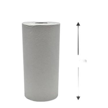 Imagem de Bobina Papel Manilha Jornal Rolo Reciclado Embrulho 40X200M