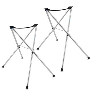 Imagem de Codinter Suporte de caiaque, armazenamento de caiaque dividido de 78,7 cm de altura para prancha de remo, canoa, barco, garagem, interior, exterior, suporte de armazenamento portátil