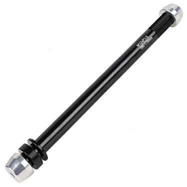 Imagem de CyclingDeal Compatível com Shimano Trainer Thru Axle - Espeto de roda traseira de 12 mm para bicicleta - Comprimento de 166 mm a 178 mm - Passo da rosca: M12 x P1,5 – 2,5 mm/6 mm/espaçadores cônicos de 7,5 mm