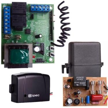 Imagem de Central Placa Motor Portão Cca-10 Rcg + Tx Car + Temporizador para Tra
