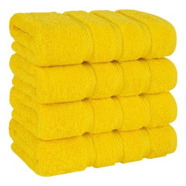 Imagem de Conjunto de toalhas de mão American Soft Linen Luxury 100% algodão 600