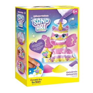 Imagem de Arte com areia Unicórnio Creativity for Kids - Faber-Castell