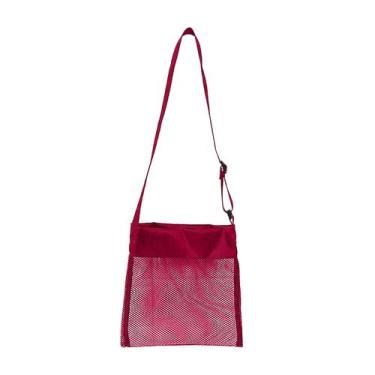 Imagem de Trompete Beach Toy Mesh Bag Kids Shell Collecting Bag Trompete de brin