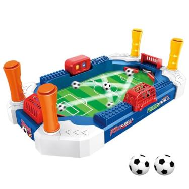 Imagem de Jogo de mesa de pebolim para crianças, mini jogos de futebol, tabuleiro, esportes internos, sala de jogos, pinball, brinquedos de aniversário interativos para roupas de família de 312 anos