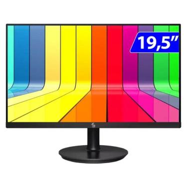 Imagem de Monitor 19,5 75HZ 2ms HDMI VGA 3Green Vesa