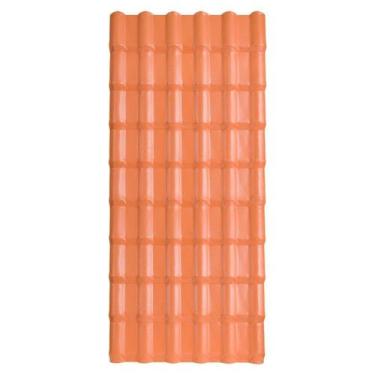 Imagem de Telha Plan Pvc 1,98 X 0,88 X 1,6 Mm 06 Ondas Afort 5 Peça(s) -