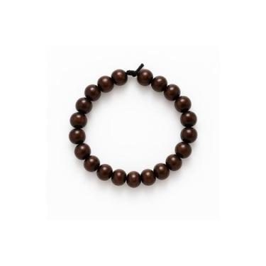 Imagem de Pulseiras Madeira Natural 8mm  Unissex, Artesanal, Estilo - Beta Wears