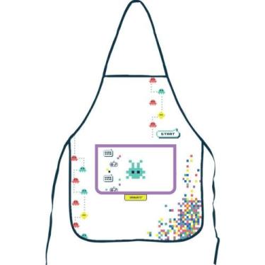 Imagem de Avental Escolar Decorado Game Infantil - Leonora
