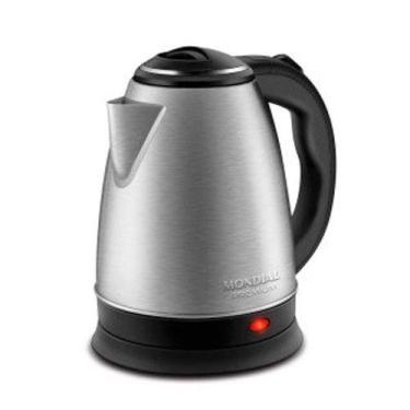 Imagem de Chaleira Elétrica CE-06 Pratic 1200W Mondial, Preto com inox, 220V