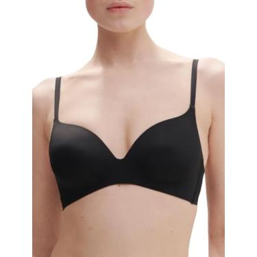 Imagem de Simone Perele Essentiel feminino acolchoado sem fio, Preto, XP