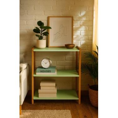 Imagem de Estante Vazada 3 Prateleiras - Outlet de Fabrica, pistache