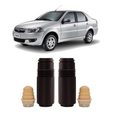 Imagem de Par Batente Coifa Do Amortecedor Traseiro Siena 2012 2013 14