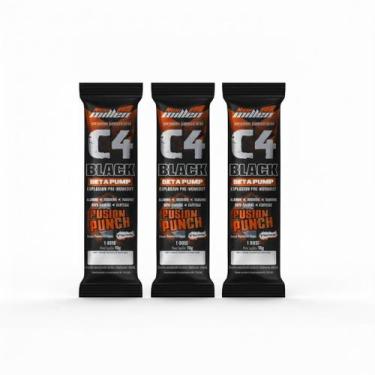Imagem de Kit 3 c4 black explosion fusion punch 10g foco e resistencia - NEW MIL