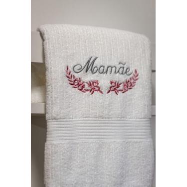 Imagem de Toalha Banhão Bordada Mamãe Arabesco - MADAME MARIE