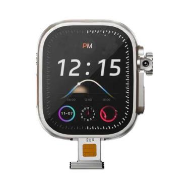 Imagem de Relógio Inteligente 4G 5G LTE Android 10 Com Câmera HD De 8MP WIFI GPS