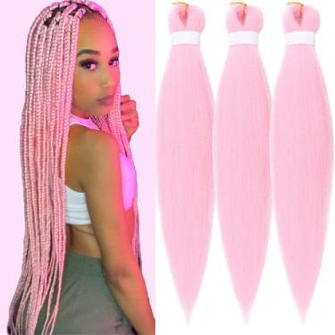 Imagem de Braiding Hair Gozill Pink Pré-esticado 90g 26 polegadas x3
