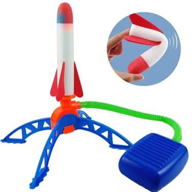 Imagem de Lançador Radical Foguete Com Luzes Alcane 30 metros Brinquedo Divertid