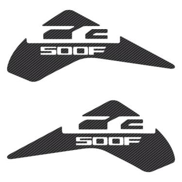 Imagem de Adesivo Protetor Lateral para Honda CB 500F 2020 a 2021 - Cromo Sign