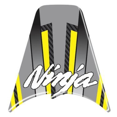 Imagem de Adesivo Ninja 400 2019/20 Compatível Tanque Superior Resinado - Protet