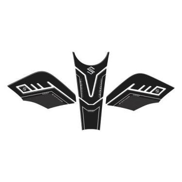 Imagem de Adesivo Protetor Tank Pad V-Strom 650 2020-2021 - Cromo Sign