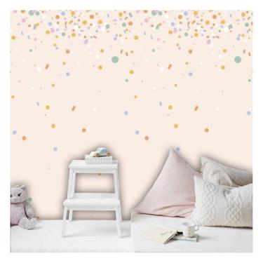 Imagem de Papel de Parede Decorativo Infantil Festa - Adesivo Autocolante 3M - C