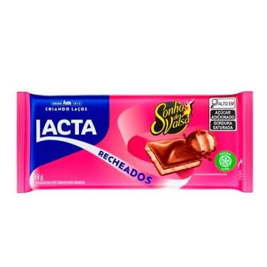 Imagem de Chocolate Recheado Sonho Valsa Lacta  98g