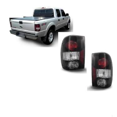 Imagem de Par Lanterna Traseira Ranger 2004 2005 2006 2007 2008 Fumê