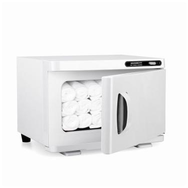 Imagem de Aquecedor de Toalhas Profissional Capacidade 8L para Barbearia, Spas e Salões, 110V, HSONBIUTY, Branco