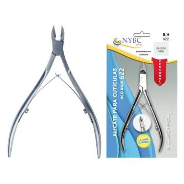 Imagem de Alicate cuticula mola dupla aco inox gold nybc 622-g-10