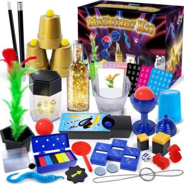 Imagem de Kit mágico Patifeed 50+ truques de mágica com instruções para crianças