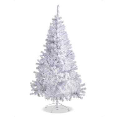 Imagem de Árvore De Natal Branca 1,80Cm 707 Galhos Cheia Pinheiro Luxo