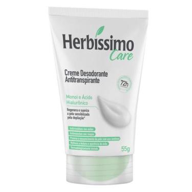Imagem de Creme Desodorante Antitranspirante Herbíssimo Care Monoi e Acido Hialu