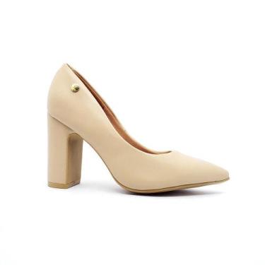 Imagem de Sapato Vizzano Feminino 1285400, 36, Pelica, Bege