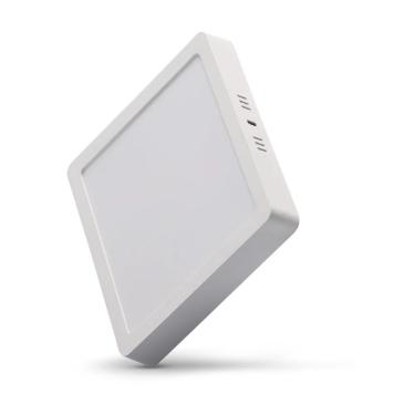 Imagem de Painel LED ECO Branco Sobrepor 18W Quadrado 6500K 100-240V Black+Decker
